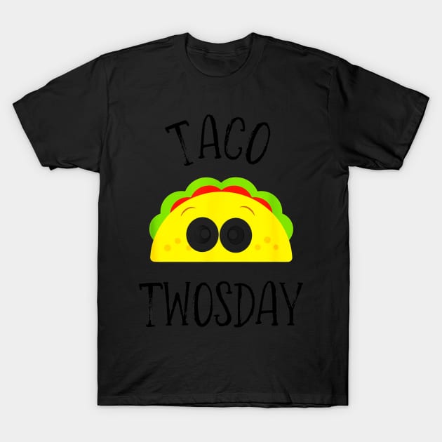 Taco Twosday Birthday Party Dos -Toddler Cinco De Mayo T-Shirt by CovidStore